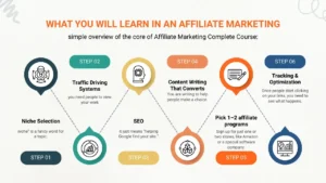 Learning road map for affiliate marketing